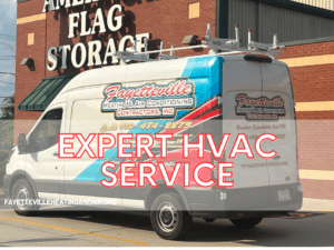 A Fayetteville Heating and Air Truck Expert HVAC Service